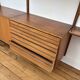 Library, wall shelves, designer Poul Cadovius