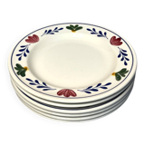 Set of 6 Gien “Farmhouse” plates