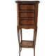 Small bedside table in Louis XV style rosewood
