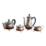 English Yeoman Plate silver plated tea and coffee service probably 1950s