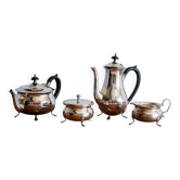 English Yeoman Plate silver plated tea and coffee service probably 1950s