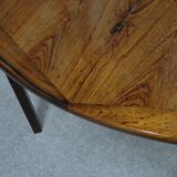 Scandinavian rosewood extendable table 1960s