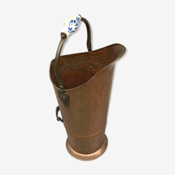 Copper umbrella holder