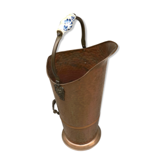 Copper umbrella holder