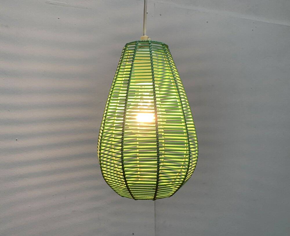 Minimalist German suspension from the mid-century by Böhmer, 1960s.