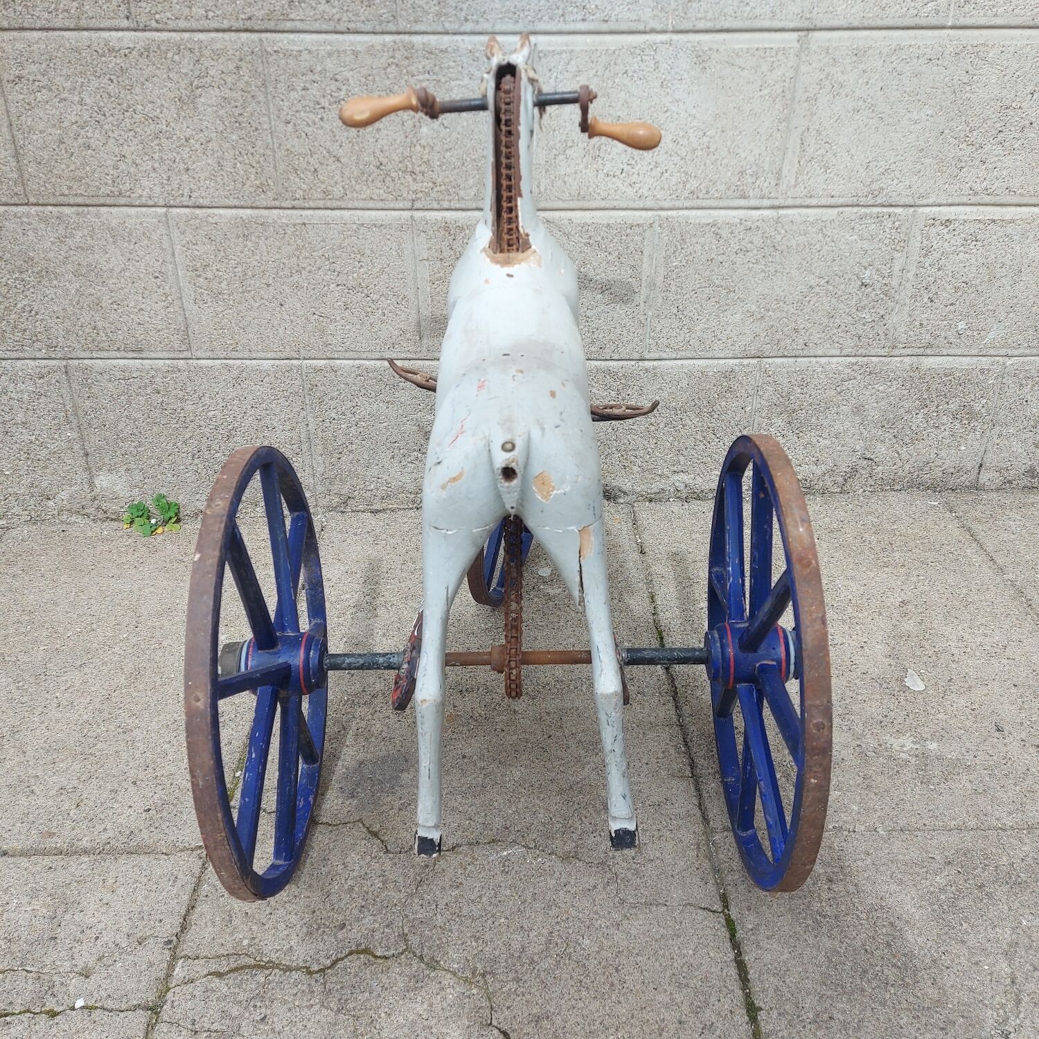 Napoleon III pedal tricycle horse