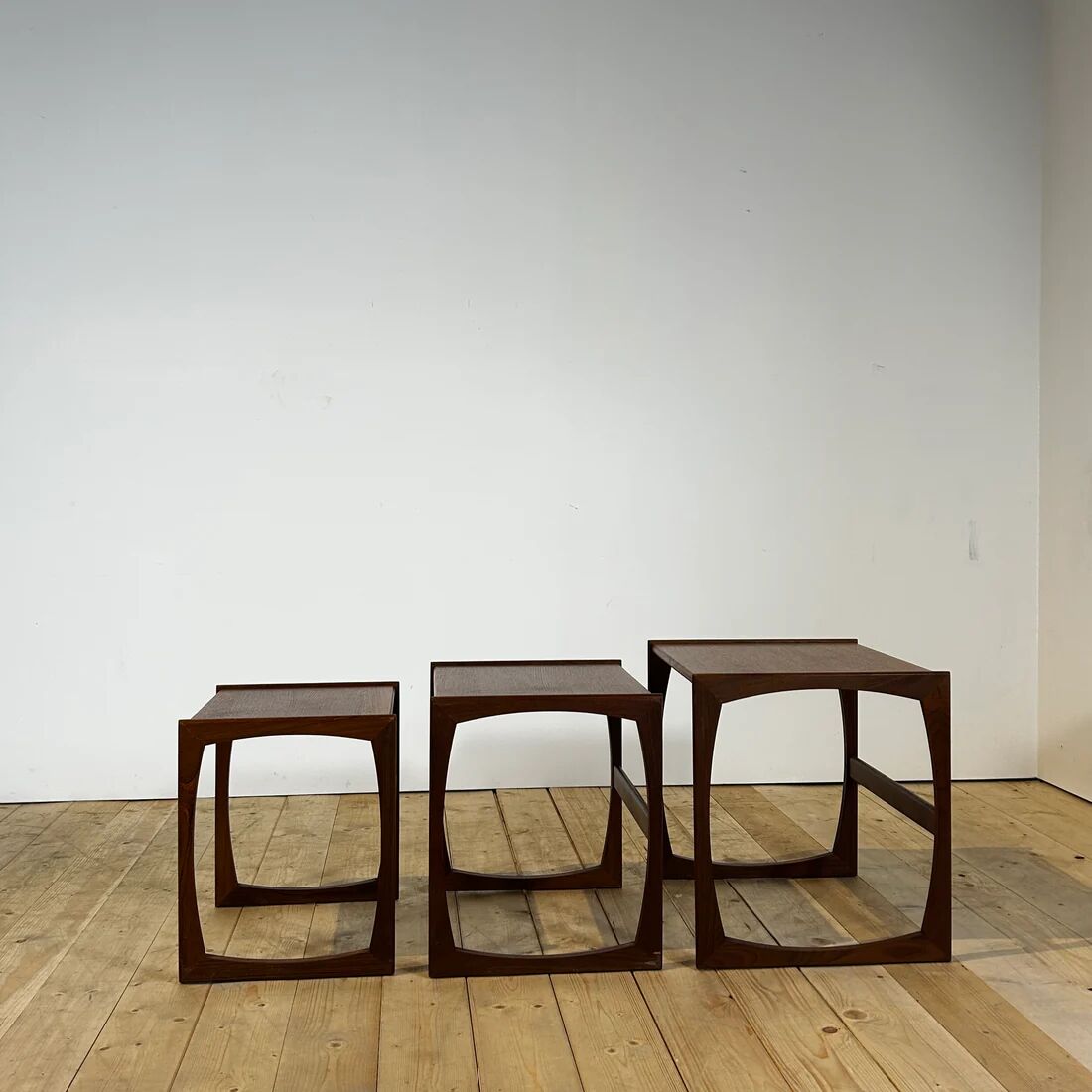 Nested tables Quadrille in teak G Plan, 1960s