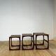 Nested tables Quadrille in teak G Plan, 1960s