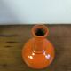 Orange ceramic soliflore