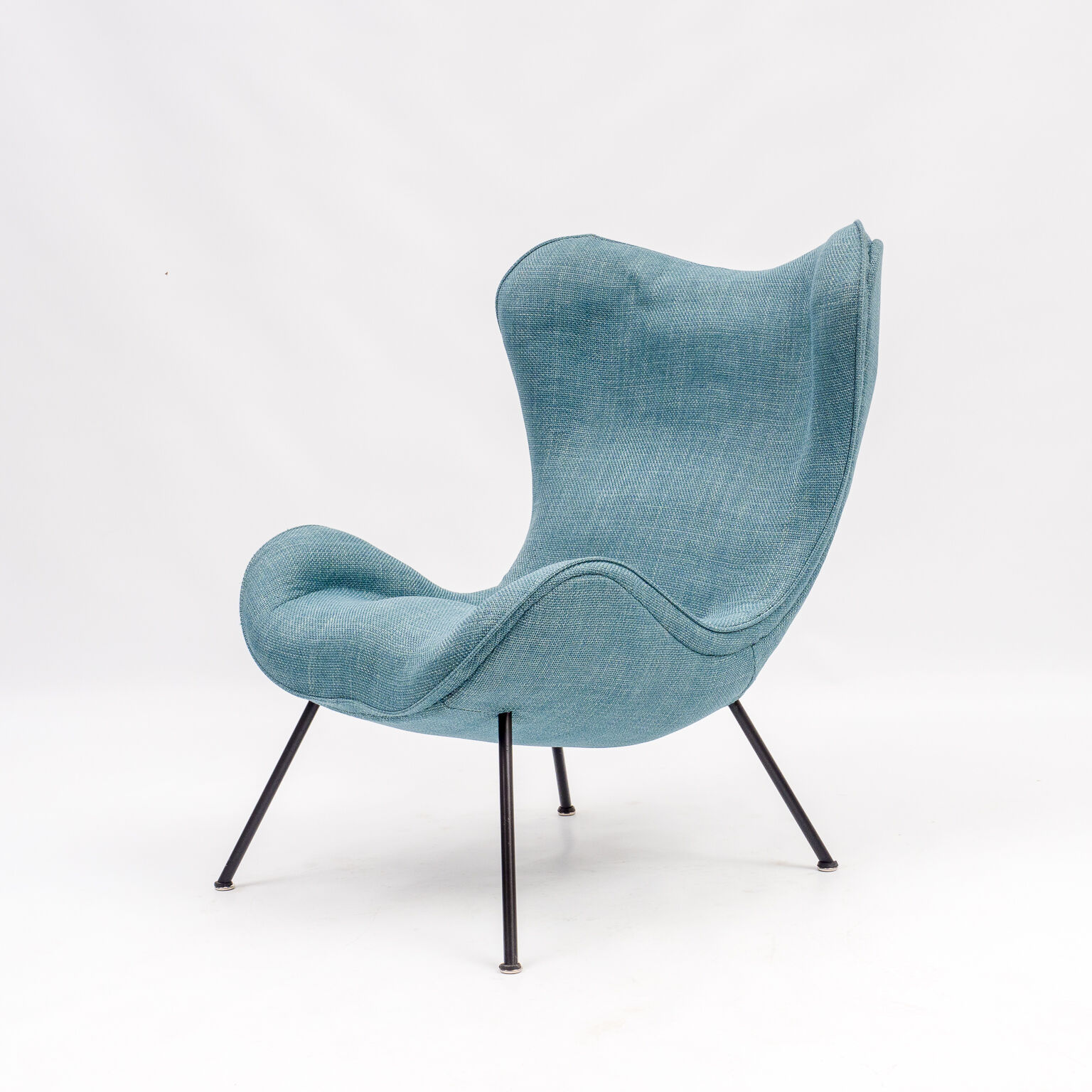 Armchair Madame, 50s, blue
