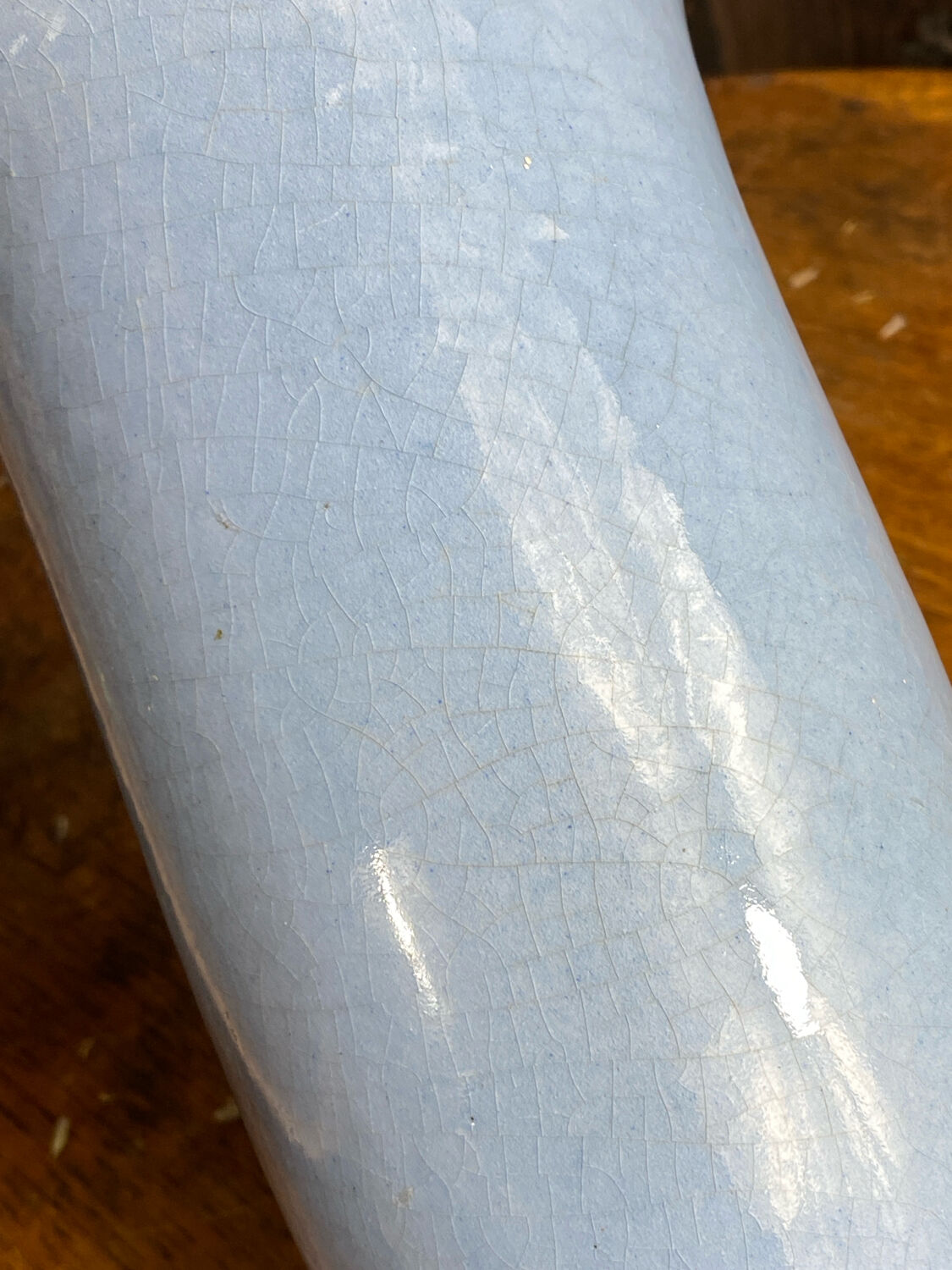 Ceramic vase, cherry blossom decoration, Pardi Vallauris