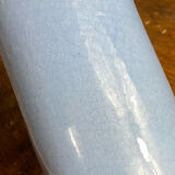 Ceramic vase, cherry blossom decoration, Pardi Vallauris