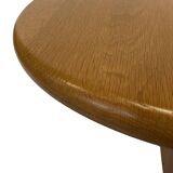 Vintage  side tables in oak minimalist design