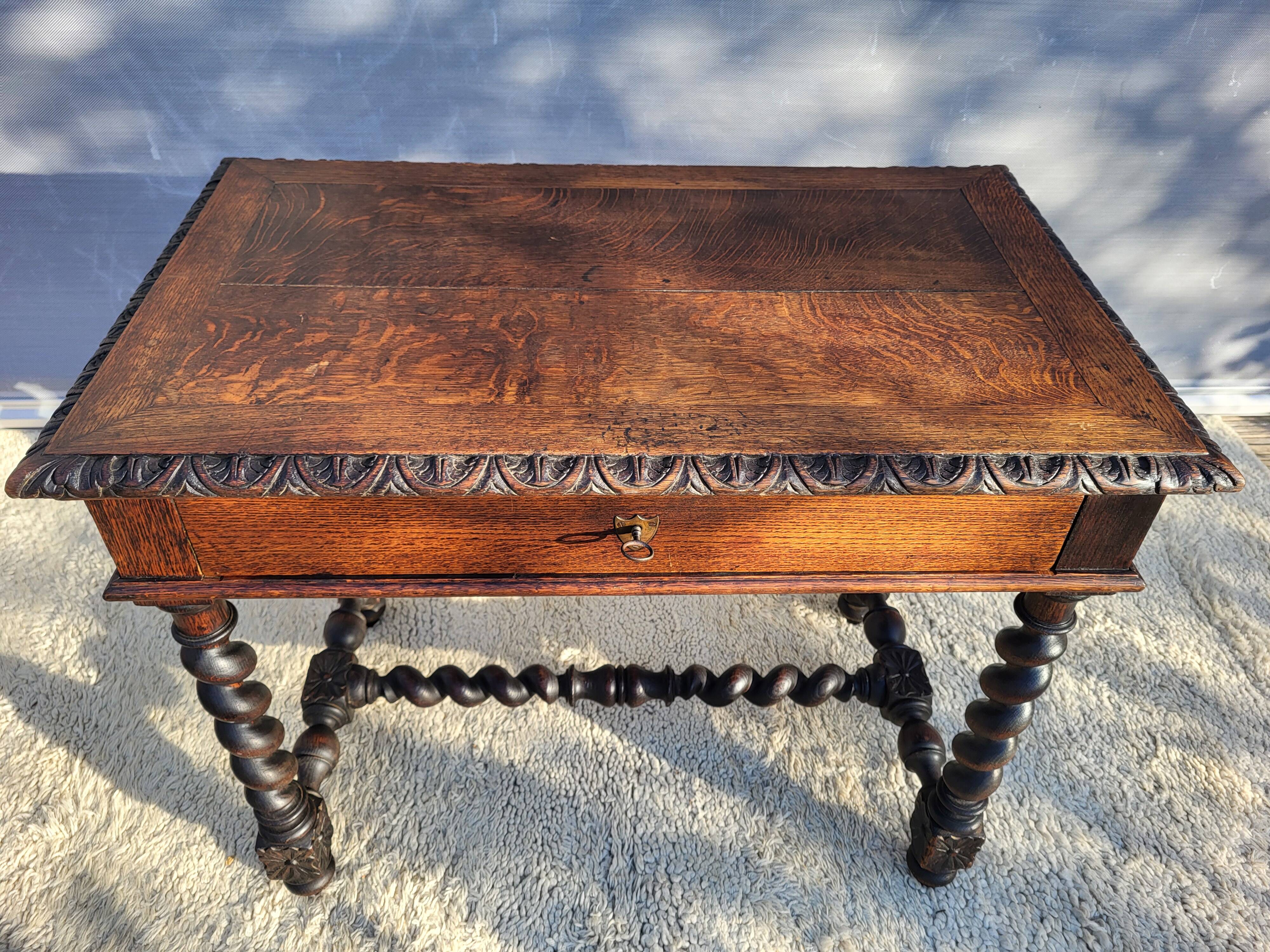Louis XIII writing desk from the 19th century