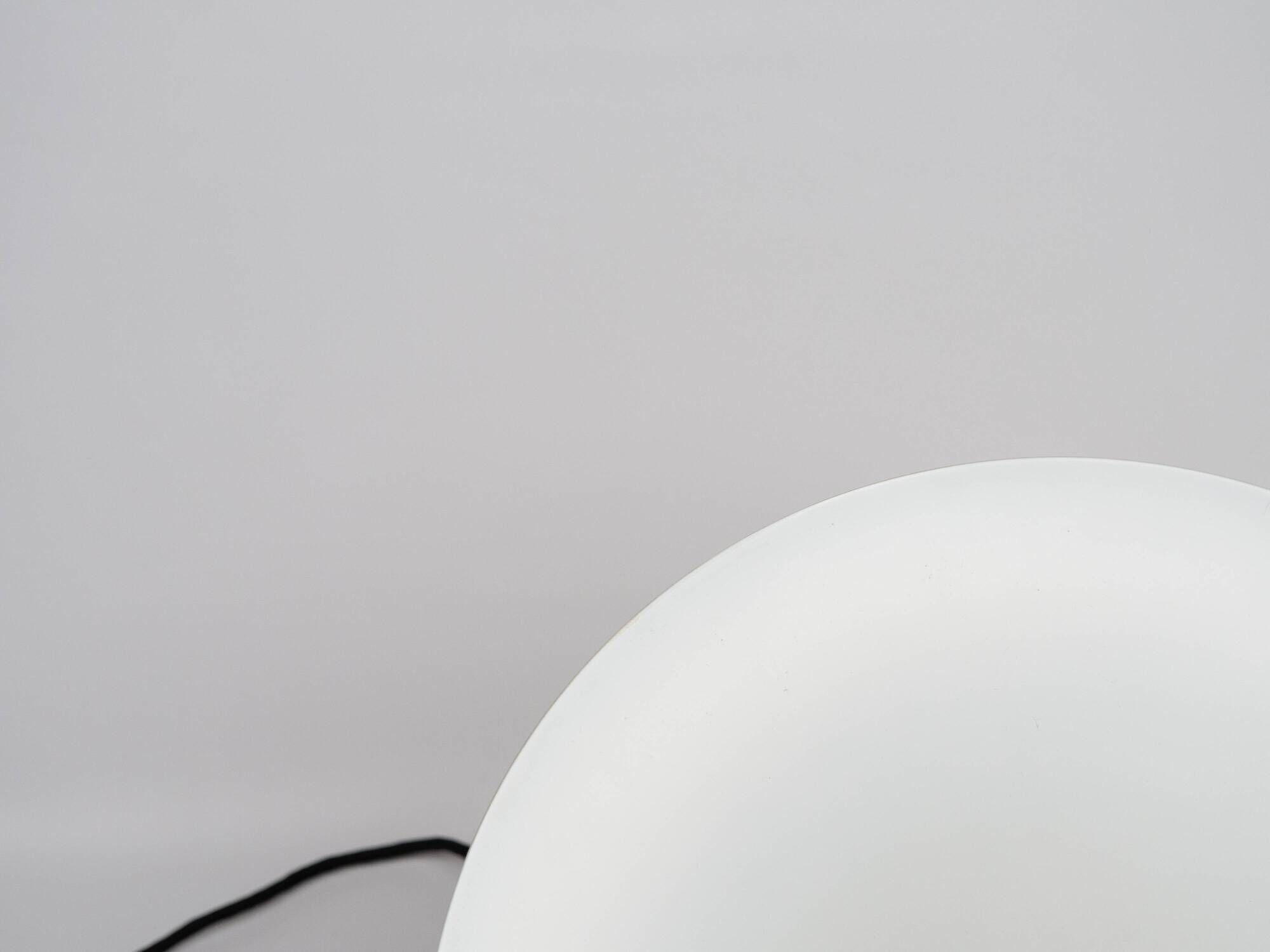Vintage Semi Pendant Lamp by Fog & Mørup, 47 cm, Danish Mid-Century Design,