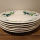 6 plates strawberry service by George Sand Creil and Montereau