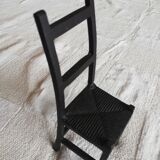 Chaise miniature fer forgé