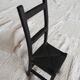 Chaise miniature fer forgé