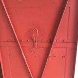 Riveted cloakroom converted into storage cabinet - early twentieth century