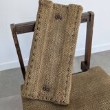 Pair of Rietveld Style Chairs with Adjustable Seat and Backrest, 1950s