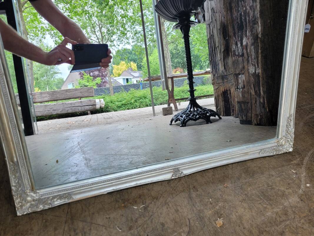 Large classic mirror