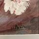 Peinture vintage aux oeillets