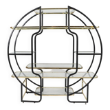 Étagère de luxe Hollywood Regency