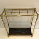 Rectangular umbrella holder in brass and cast iron. french work. around 1900
