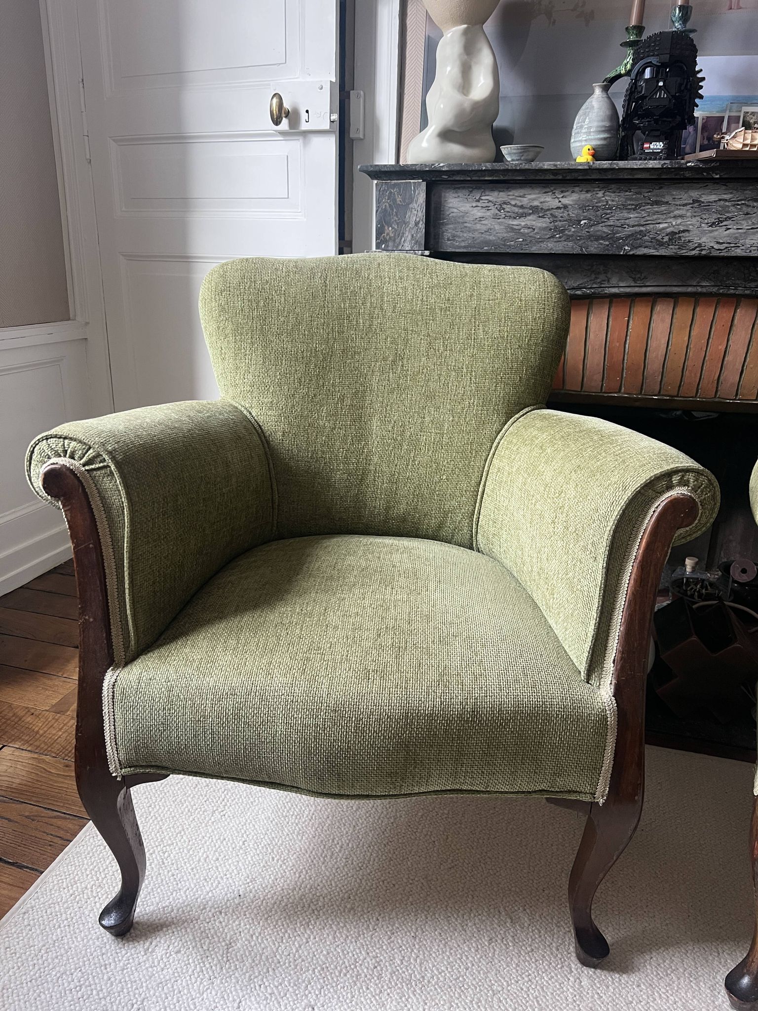 Pair of vintage 1960s armchairs – Scandinavian style