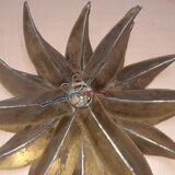 Maison Jansen aloe vera wall sconce