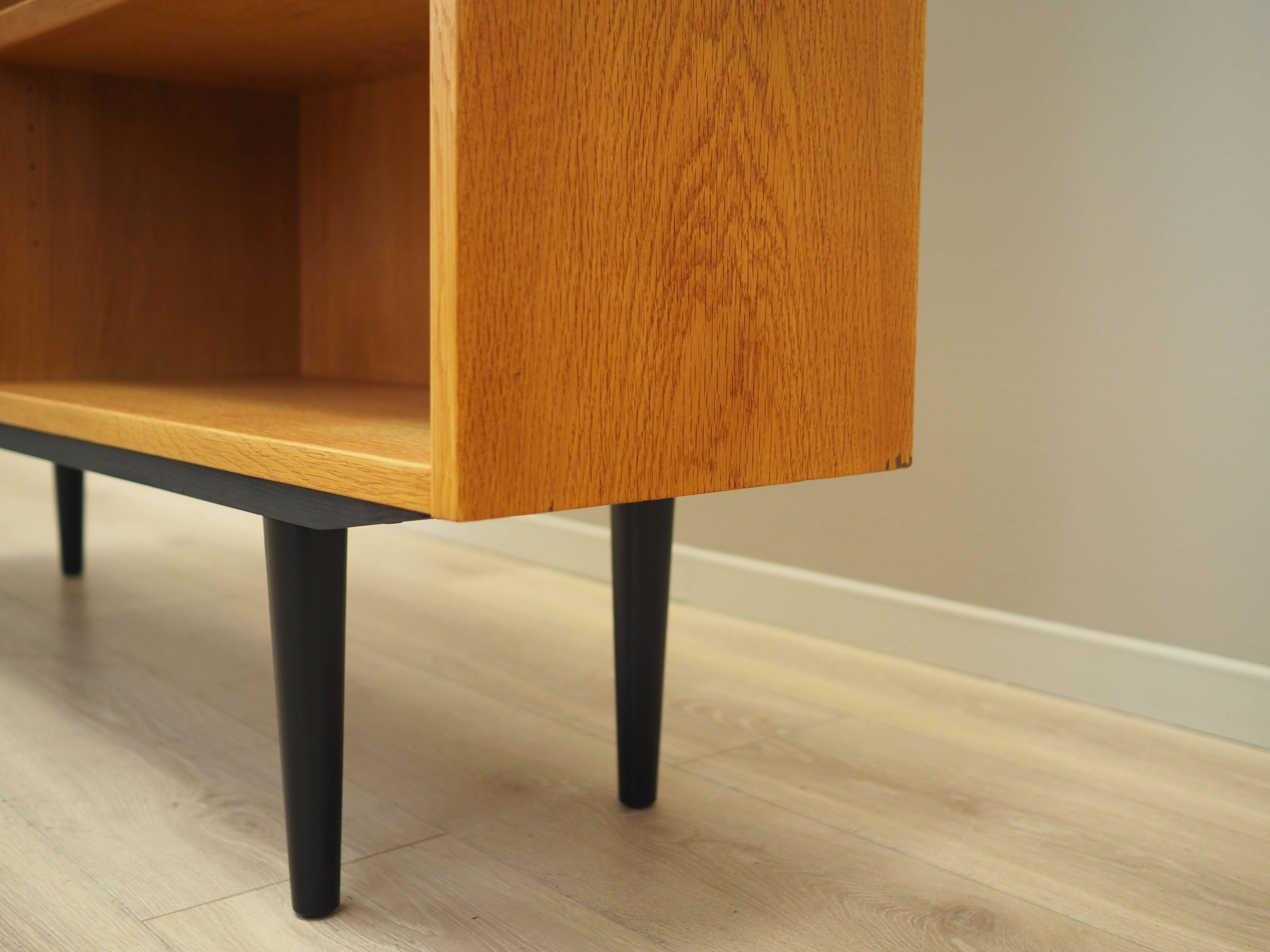 Ash bookcase, Danish design, 1970s, production: Hundevad
