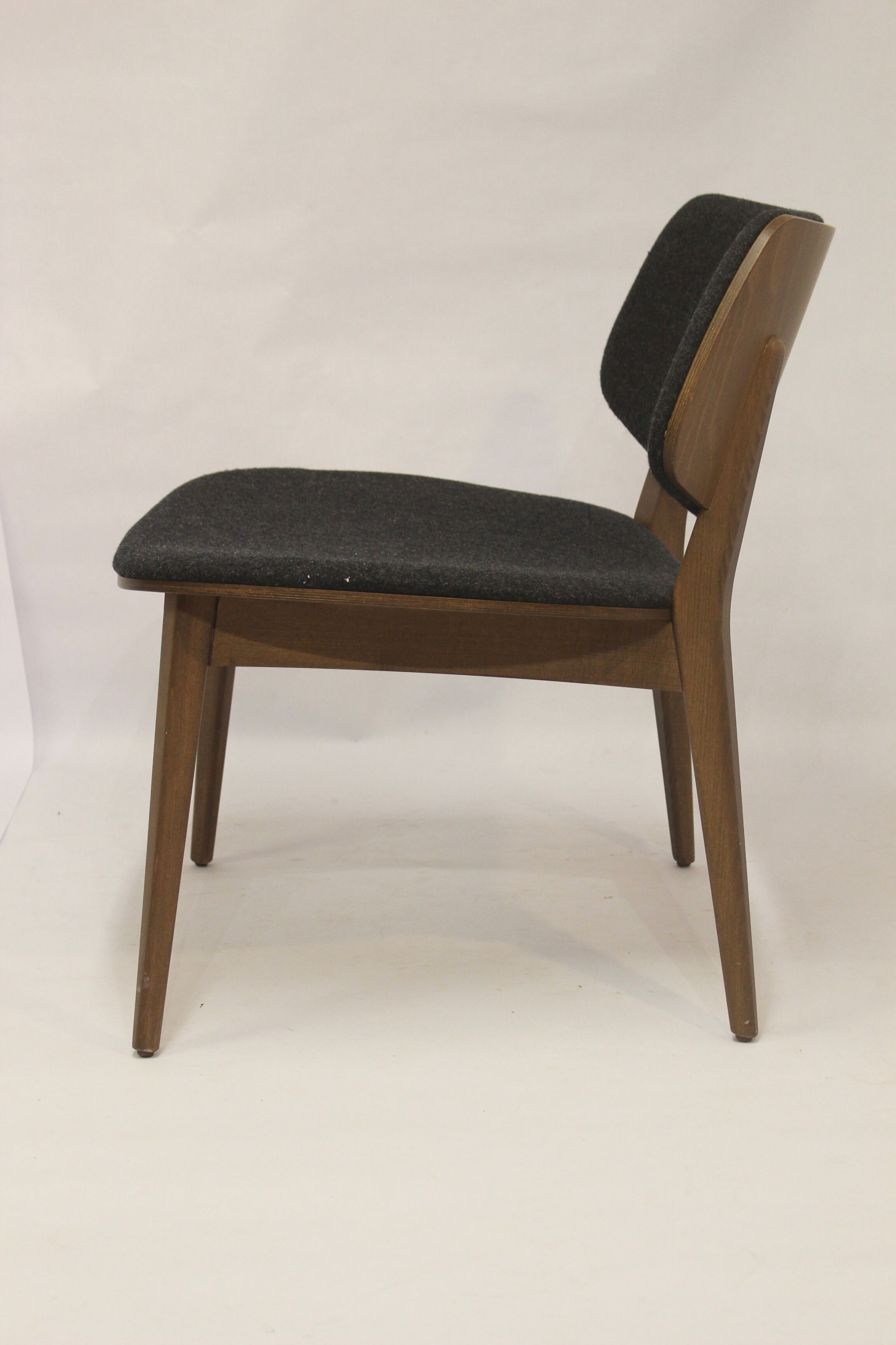 Beech wood armchair in perfect condition creation Emilio Nanni.