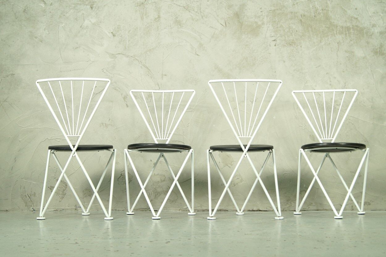 Italian chairs by Jochen Hoffmann for Bonaldo, 1980