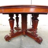 Mahogany table, 1890/1900