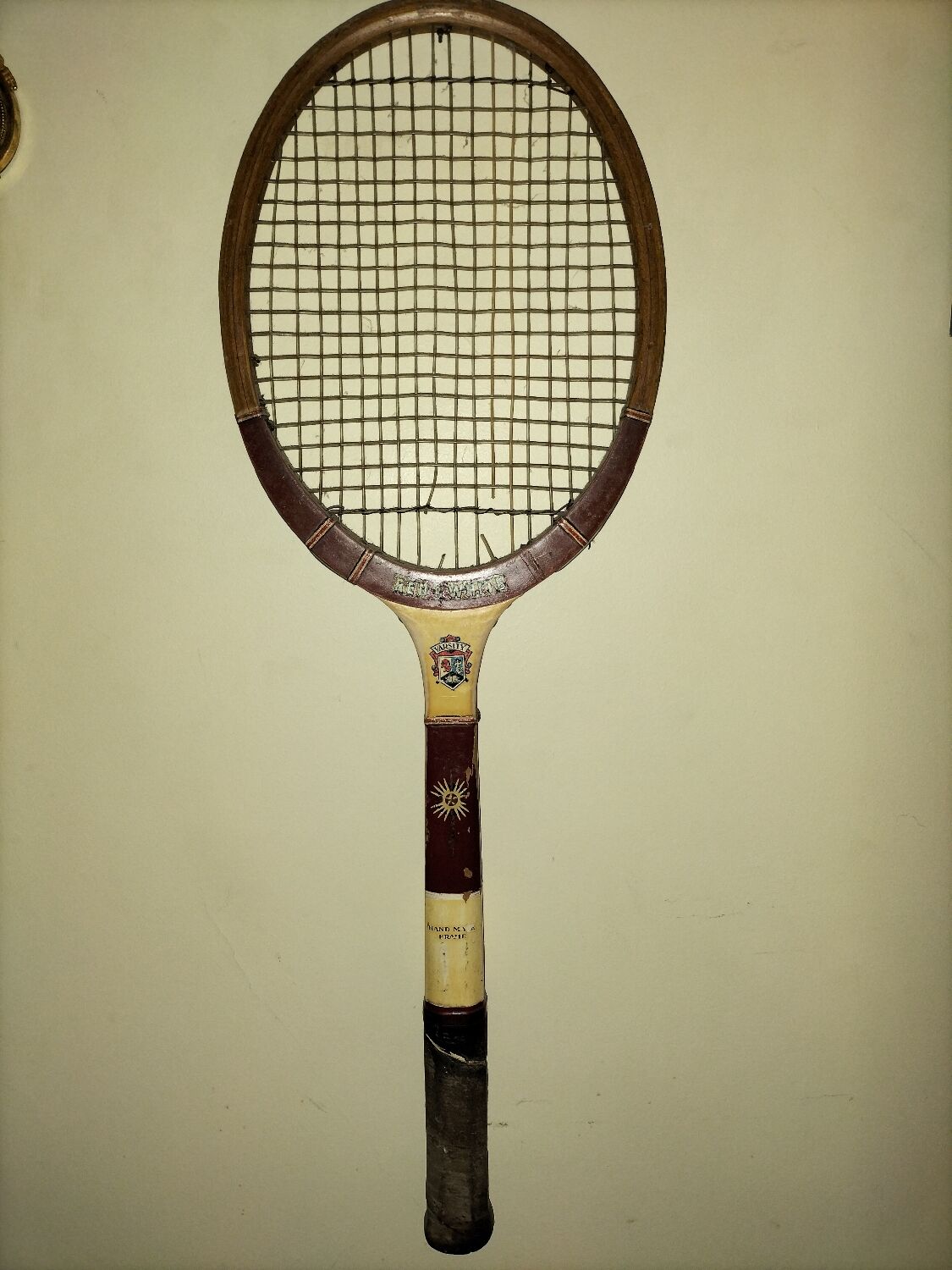 Old varsity racket