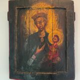 Russian orthodox Mother of God icon