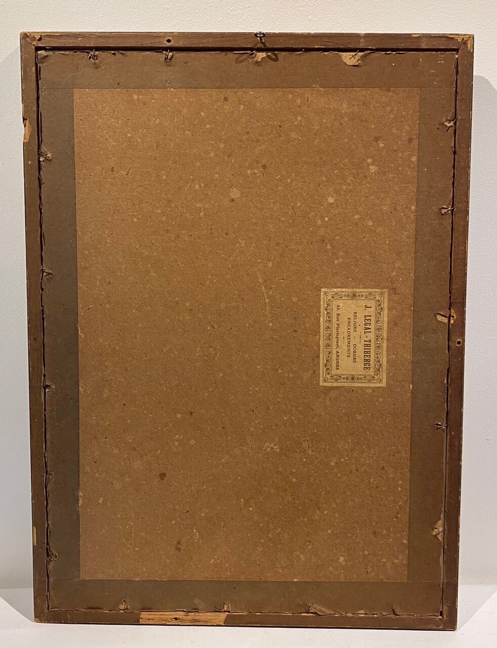 Old painting, Marine, signed and dated 1933