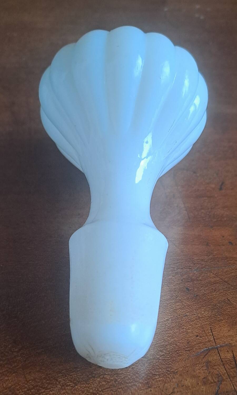 White opaline carafe