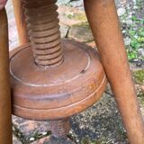 Vintage Adjustable Screw Stool