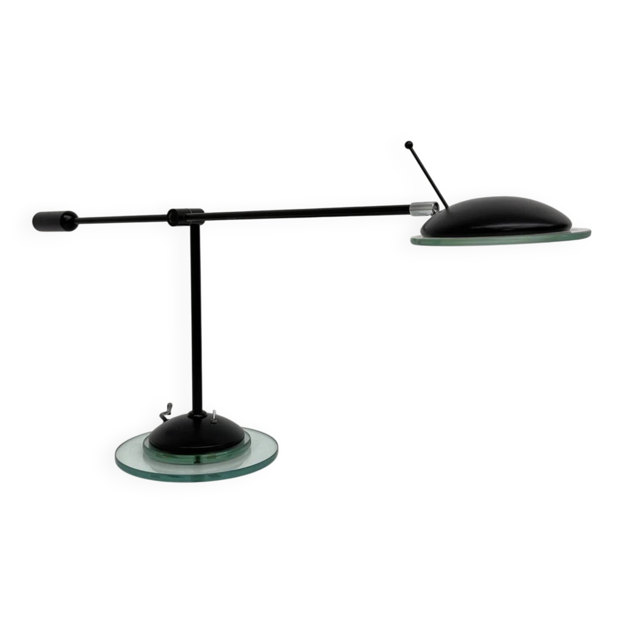 Lampe de bureau minimaliste Herda postmoderne, années 1980