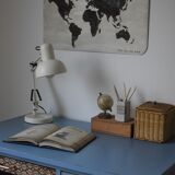 Vintage blue horizon desk