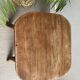 Tabouret tripode en bois
