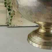 Champagne bucket Silver Plated vasque on Pedestal,