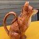 Ceramic jug in the shape of a fox.