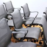 Set of 13 Setu office chairs, Herman Miller