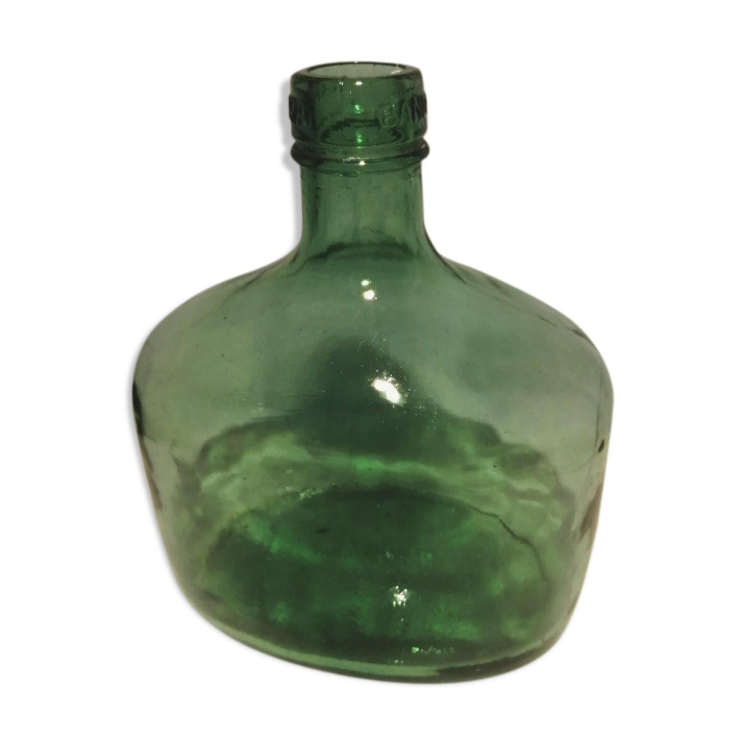 Dame jeanne forme atypique 23 cm ancienne