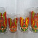 Verres vintage années 70