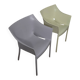 Pair of small armchairs Kartell Dr. No Philippe Starck