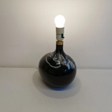 Art glass table lamp designed by Michael Bang, manufactured by Holmegaard in Denmark 1973-1976