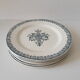 Lot de 6 assiettes salins